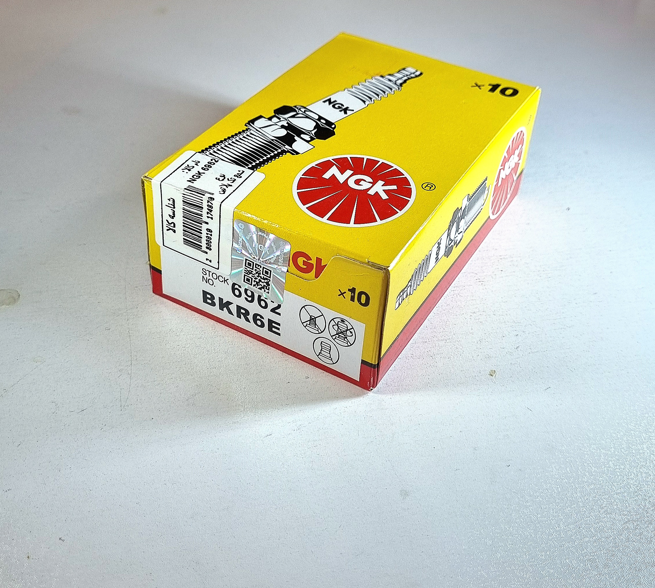 شمع پایه کوتاه نیکل انجیکا 6962 تک پلاتین